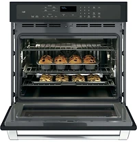 Black Slate Cafe Series 30 inch Built-In Single Convection Wall Oven