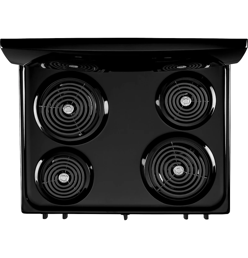 5.0 Cu Ft. Black Free-Standing Electric Range