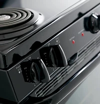 5.0 Cu Ft. Black Free-Standing Electric Range