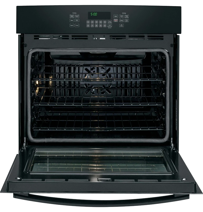 30 inch Black Single Convection Wall Oven