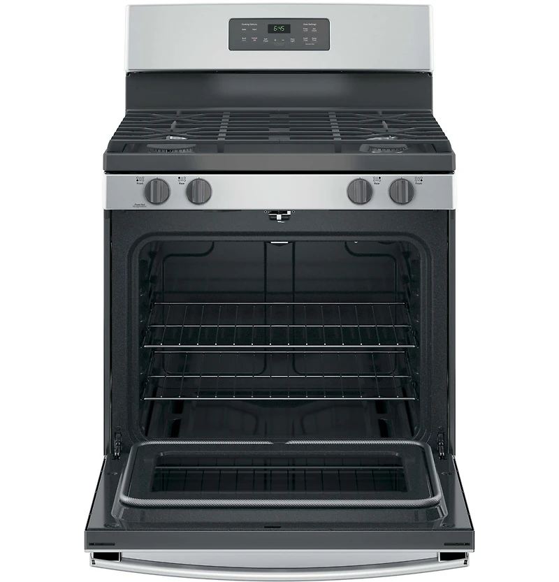 5.0 Cu. Ft. Stainless Steel Free-Standing Gas Range