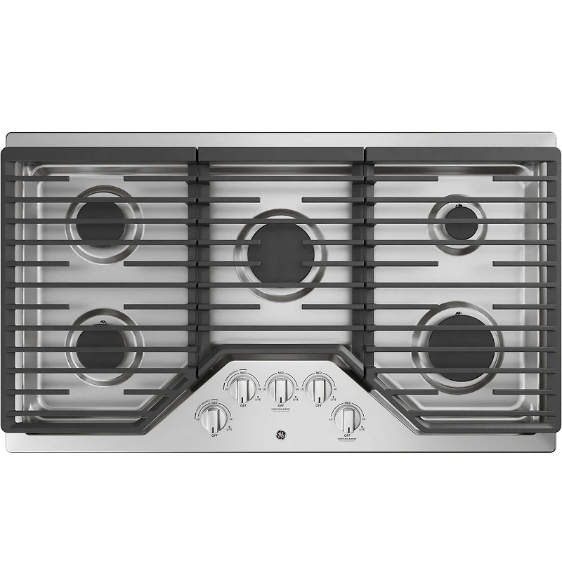 inch Stainless 5 Burner Gas Cooktop