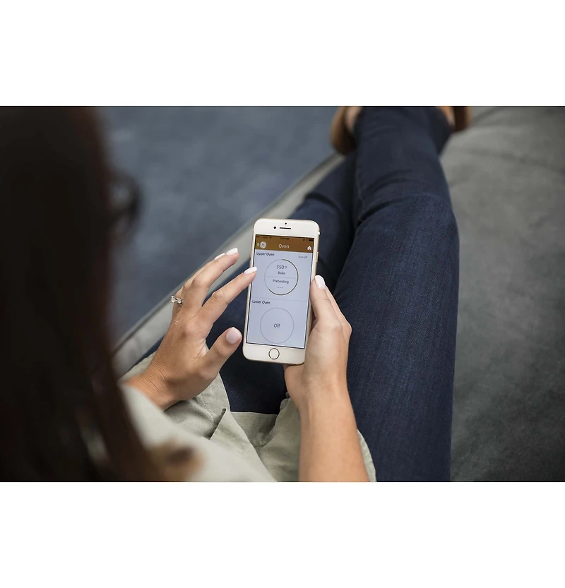 6.7 Cu. Ft. Black Stainless Slide-In Front Control Gas Double Oven Convection Range