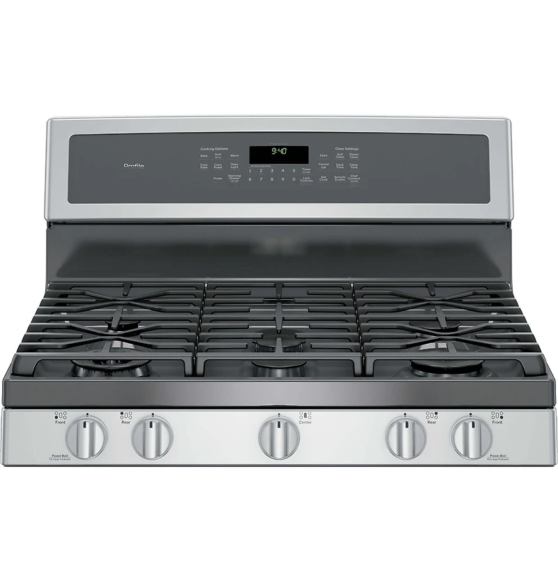 5.6 Cu. Ft. Stainless Steel Free-Standing Gas Convection Range with Warming Drawer