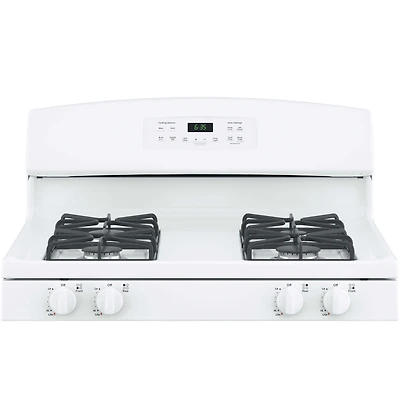 Cu. Ft. White Free-Standing Gas Range