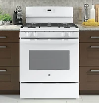 Cu. Ft. White Free-Standing Gas Range