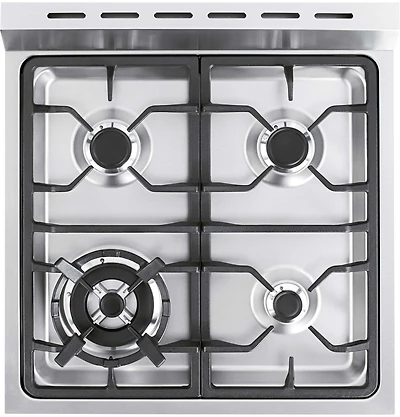 Stainless 24 inch 2.0 Cu. Ft. Gas Free-Standing Range