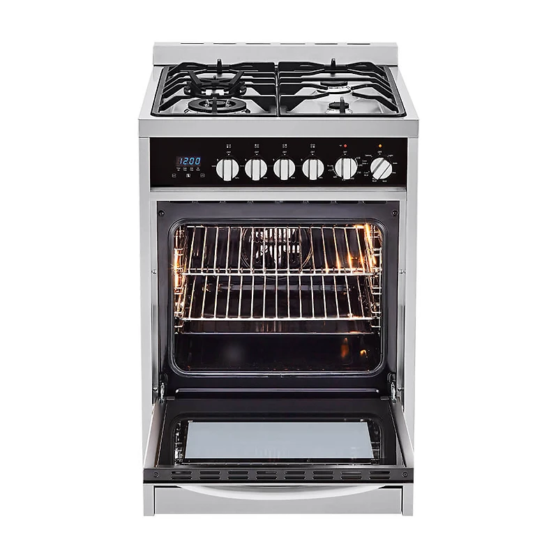 Stainless 24 inch 2.0 Cu. Ft. Gas Free-Standing Range