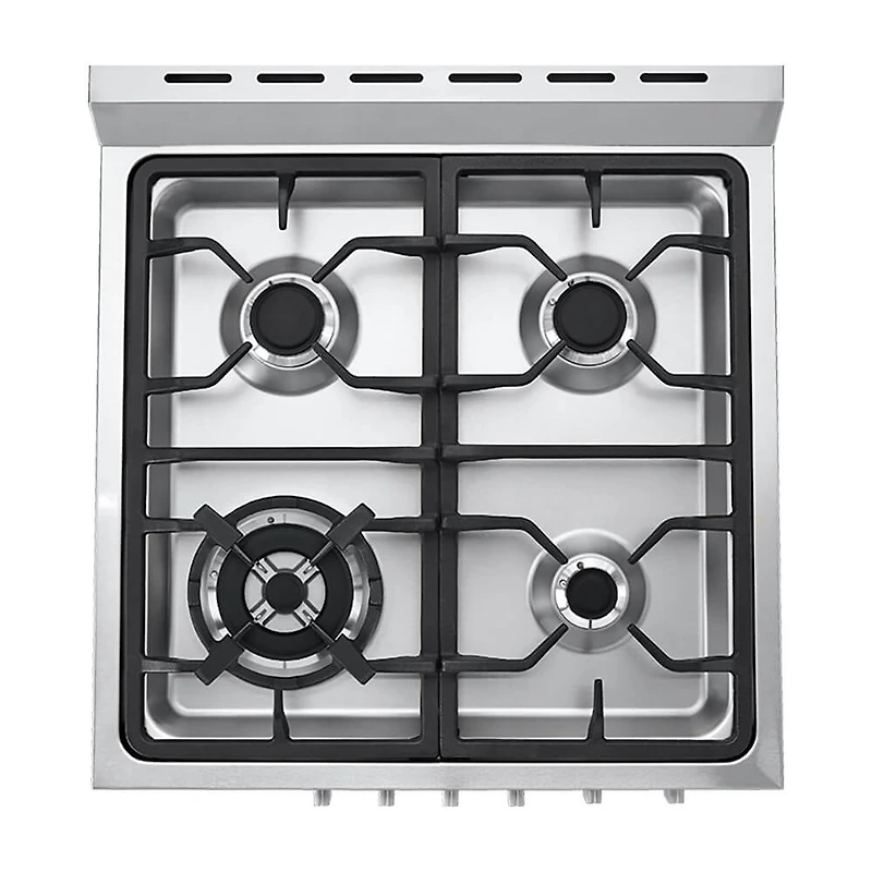 Stainless 24 inch 2.0 Cu. Ft. Gas Free-Standing Range