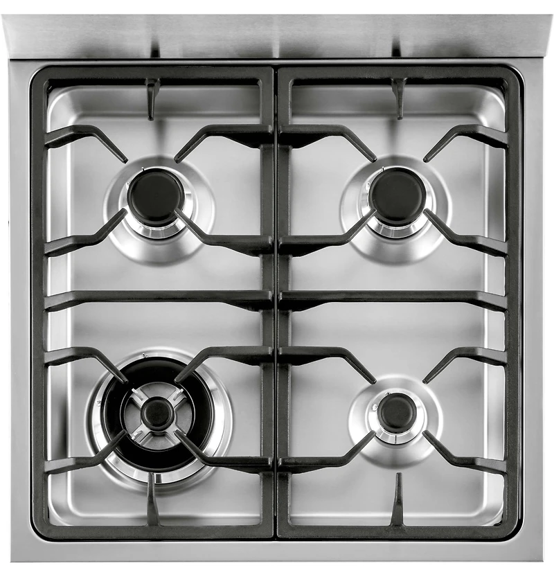Stainless 24 inch 2.0 Cu. Ft. Gas Free-Standing Range