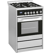 Stainless 24 inch 2.0 Cu. Ft. Gas Free-Standing Range