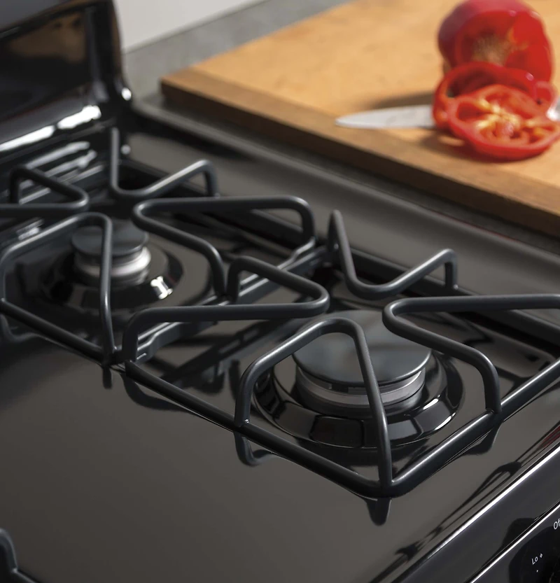 4.8 Cu. Ft. Free-Standing Gas Range - Stainless Steel