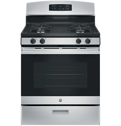 4.8 Cu. Ft. Free-Standing Gas Range - Stainless Steel 