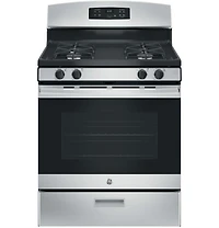 4.8 Cu. Ft. Free-Standing Gas Range - Stainless Steel 