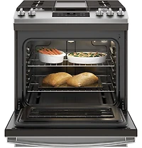 5.3 Cu. Ft. Stainless 5 Burner Gas Range