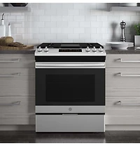5.3 Cu. Ft. Stainless 5 Burner Gas Range