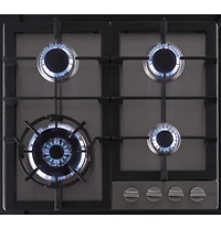 24 inch Stainless 4 Burner Gas Cooktop