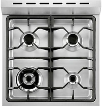 Stainless 24 inch 2.0 Cu. Ft. Dual-Fuel Free-Standing Range