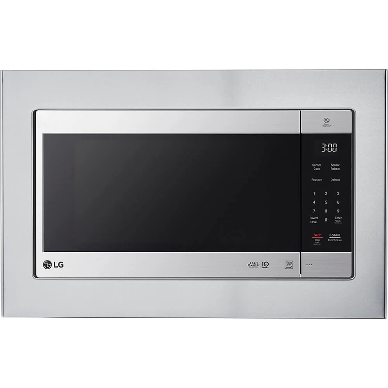 inch Stainless Built-in Microwave Trim Kit