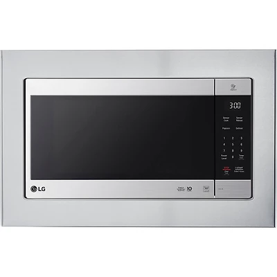 inch Stainless Built-in Microwave Trim Kit