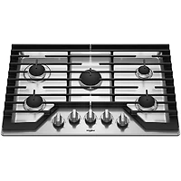 30 inch Stainless 5 Burner Gas Cooktop - OPEN BOX