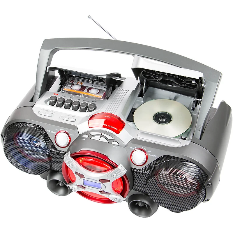 Portable Bluetooth Jumbo Boombox - OPEN BOX