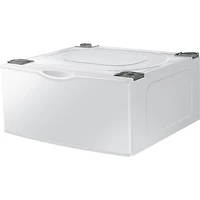 14 inch White Laundry Pedestal - OPEN BOX