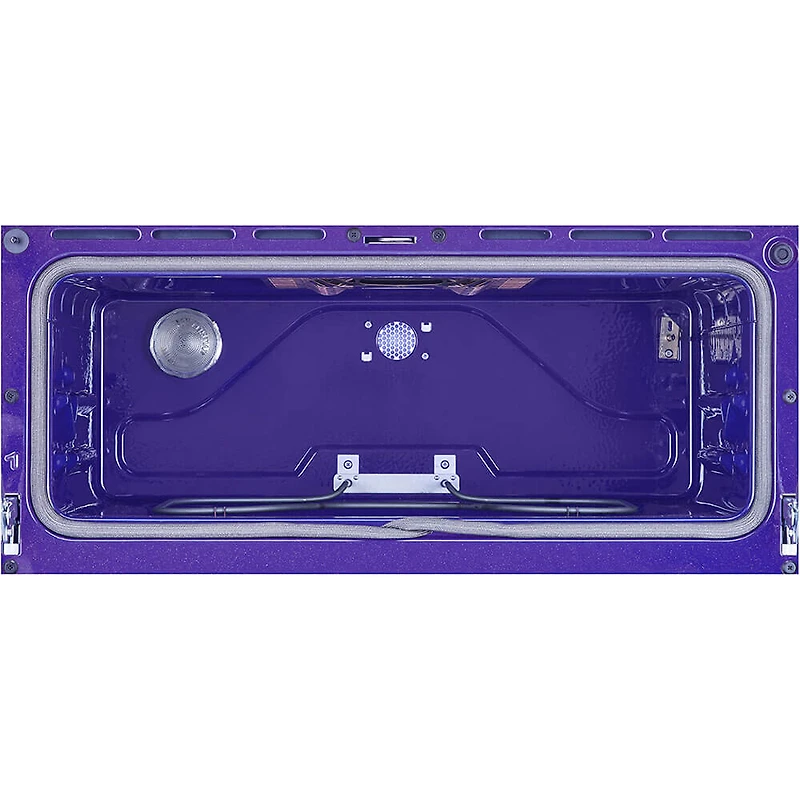 7.3 Cu. Ft. Black Stainless Slide-In Double Oven Electric Range