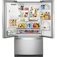 27 Cu. Ft. Stainless French Door Refrigerator