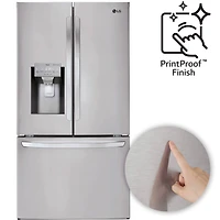 26 Cu. Ft. Stainless French Door Refrigerator