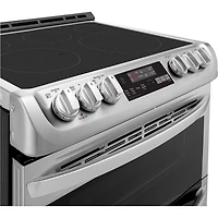 7.3 Cu. Ft. Stainless Double Oven Electric Range - OPEN BOX
