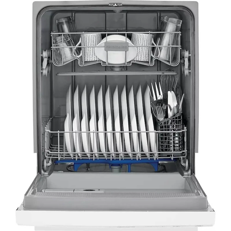 60dB White Built-In Dishwasher