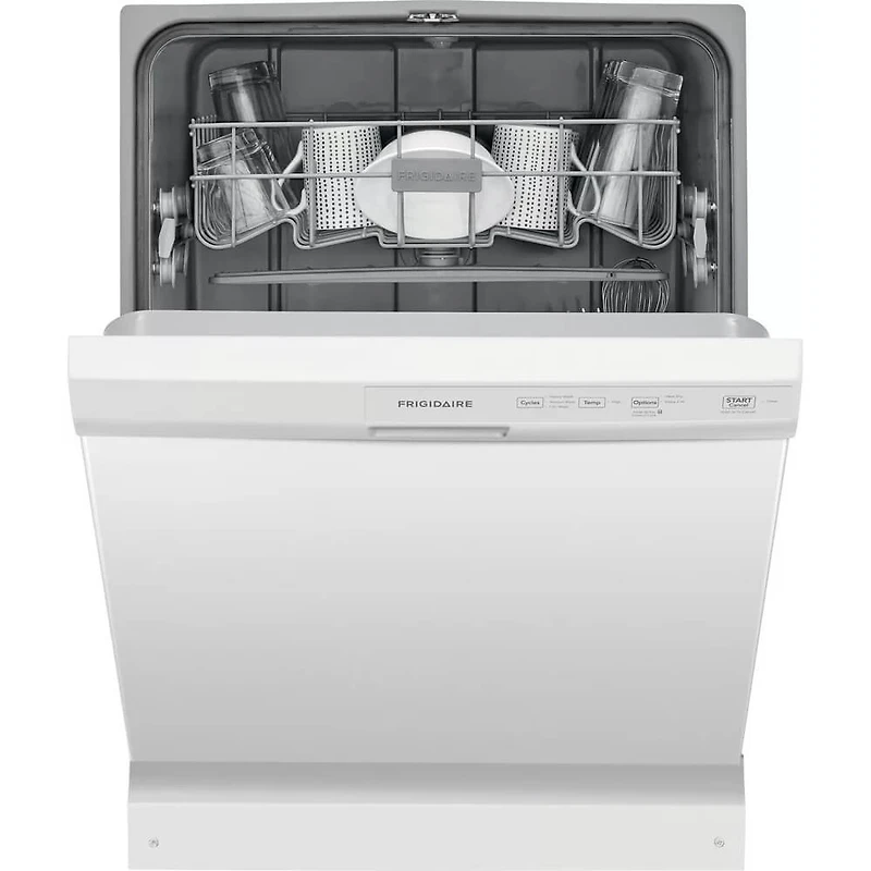 60dB White Built-In Dishwasher