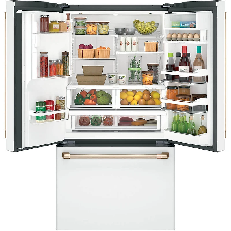 28 Cu. Ft. Matte White French Door Refrigerator