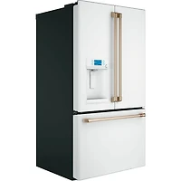 28 Cu. Ft. Matte White French Door Refrigerator