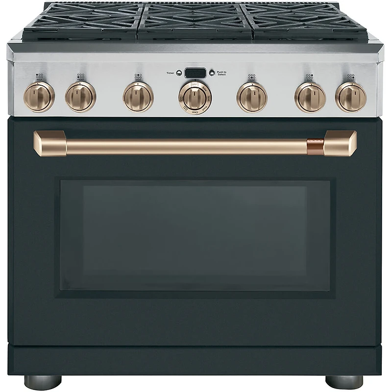 36 inch Bronze Pro Range Handle and Knob Set