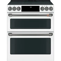Black Front Control Electric Range Handle and Knob Set