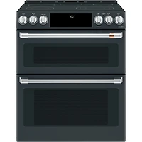 Stainless Front Control Electric Range Handle and Knob Set