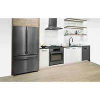 800 Series 30 inch Black Stainless Chimney Range Hood