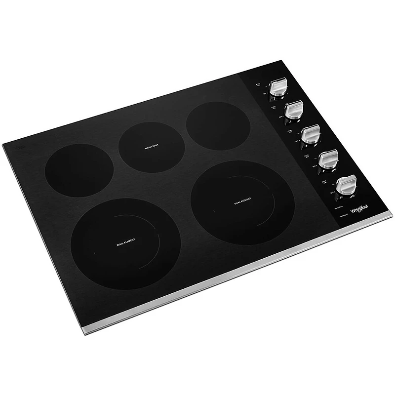 30 inch Stainless 5 Burner Electric Cooktop