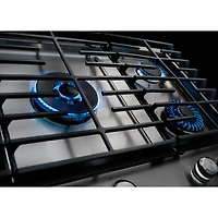 30 inch Stainless 5 Burner Gas Cooktop
