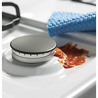 4.8 Cu. Ft. White 4 Burner Gas Range