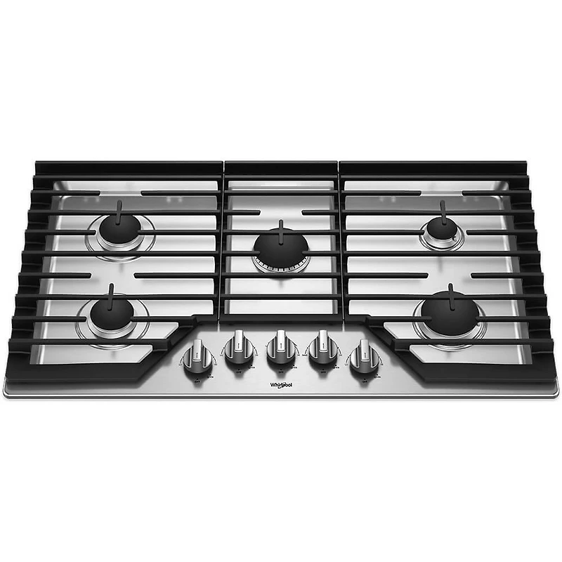 36 inch Stainless 5 Burner Gas Cooktop