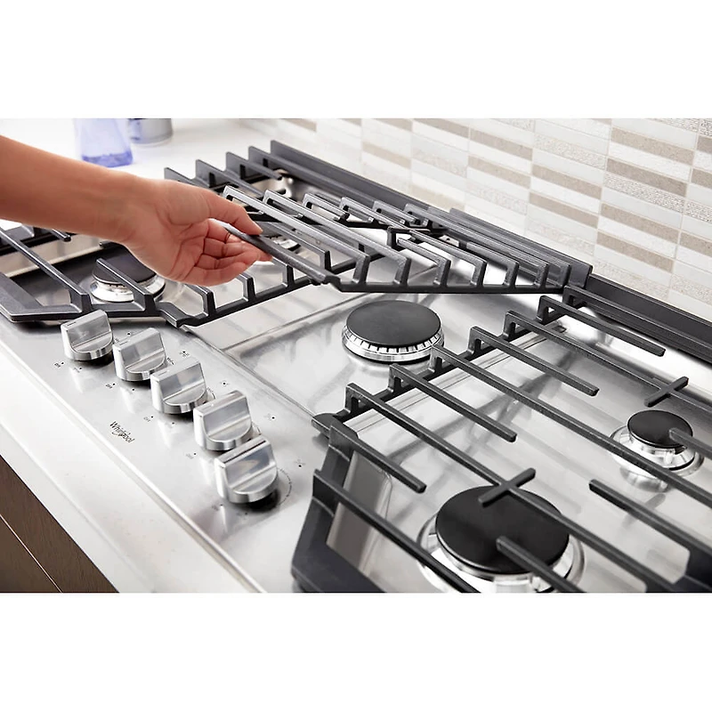 36 inch Stainless 5 Burner Gas Cooktop