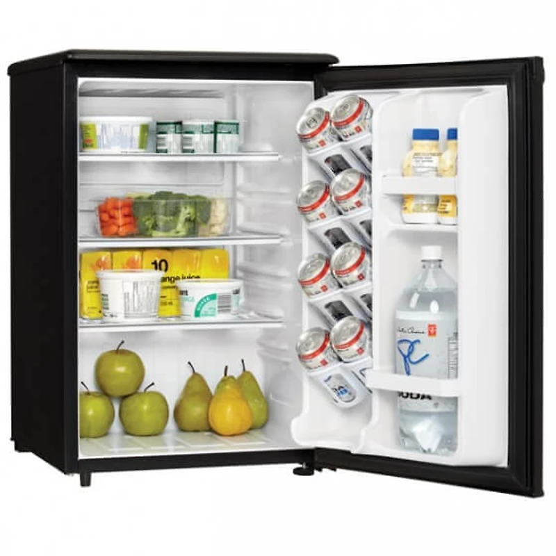 2.6 Cu. Ft. Black Compact Refrigerator - OPEN BOX