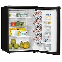 2.6 Cu. Ft. Black Compact Refrigerator - OPEN BOX