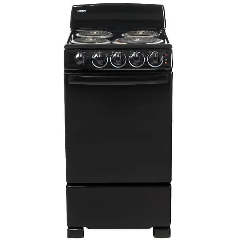 2.3 Cu. Ft. Black Electric Range - OPEN BOX