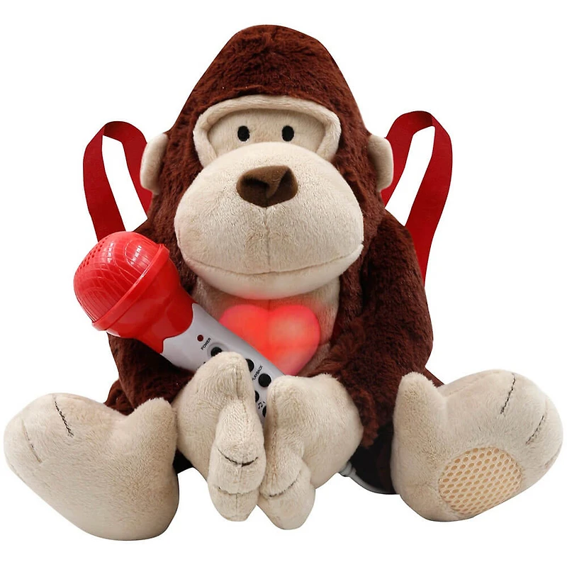 Singalong Buddies Gorilla with Wired Microphone - OPEN BOX