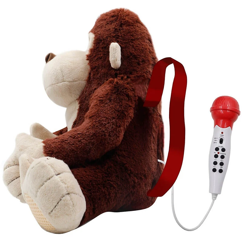 Singalong Buddies Gorilla with Wired Microphone - OPEN BOX