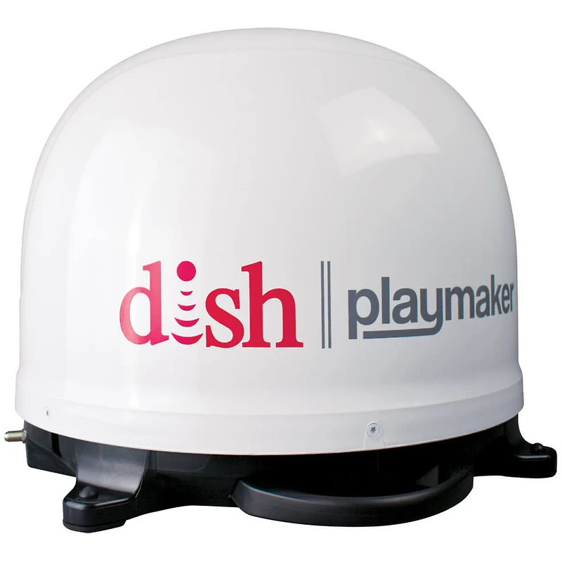 Playmaker Portable Satellite Antenna with DISH Wally Receiver Bundle